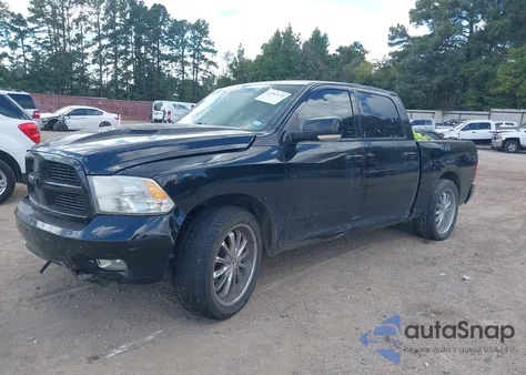 2012 Ram 1500 Sport from USA, damaged, VIN 1C6RD6MT6CS253553